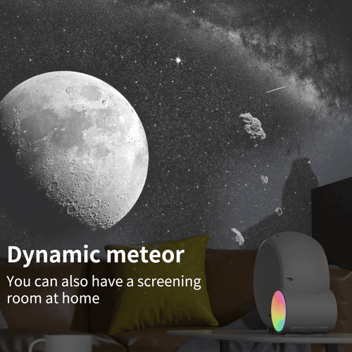 HD Galaxy Projector 13-in-1, Meteor Effect, Bluetooth Speaker & White Noise